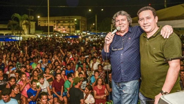 Show de Evaldo Freire, procissão e celebrações marcam o novenário de São Francisco em Tarauacá