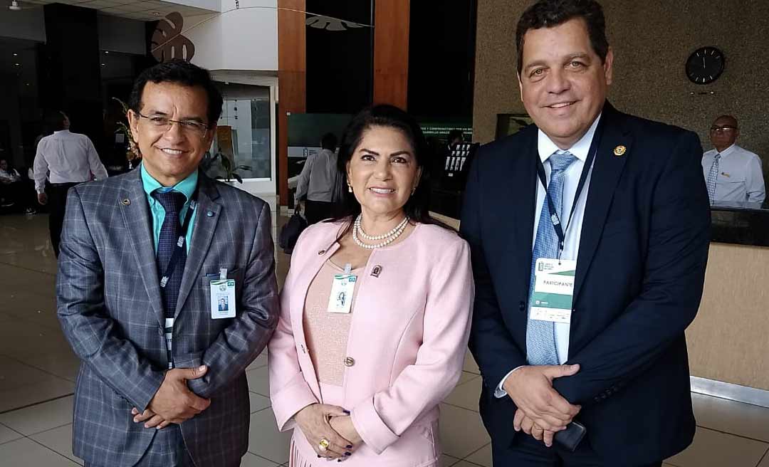 Antonia Sales, Luiz Gonzaga e Rocha participam de I Encontro Empresarial Amazônico na cidade de Pucallpa-Peru