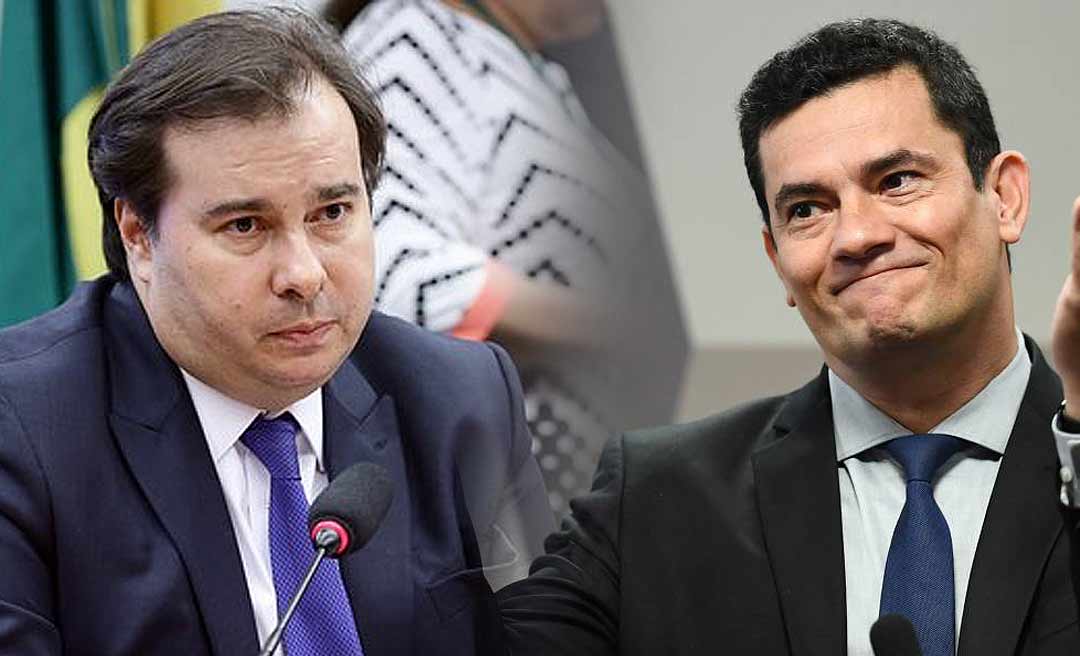 Rodrigo Maia critica Sergio Moro: "Tenta acuar as instituições democráticas"