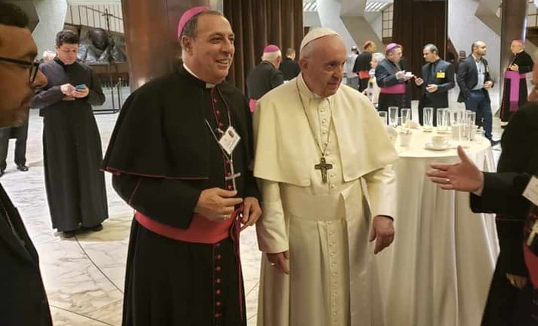 Bispo Dom Joaquin participa do Sínodo da Amazônia no Vaticano