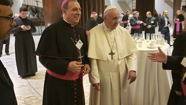 Bispo Dom Joaquin participa do Sínodo da Amazônia no Vaticano