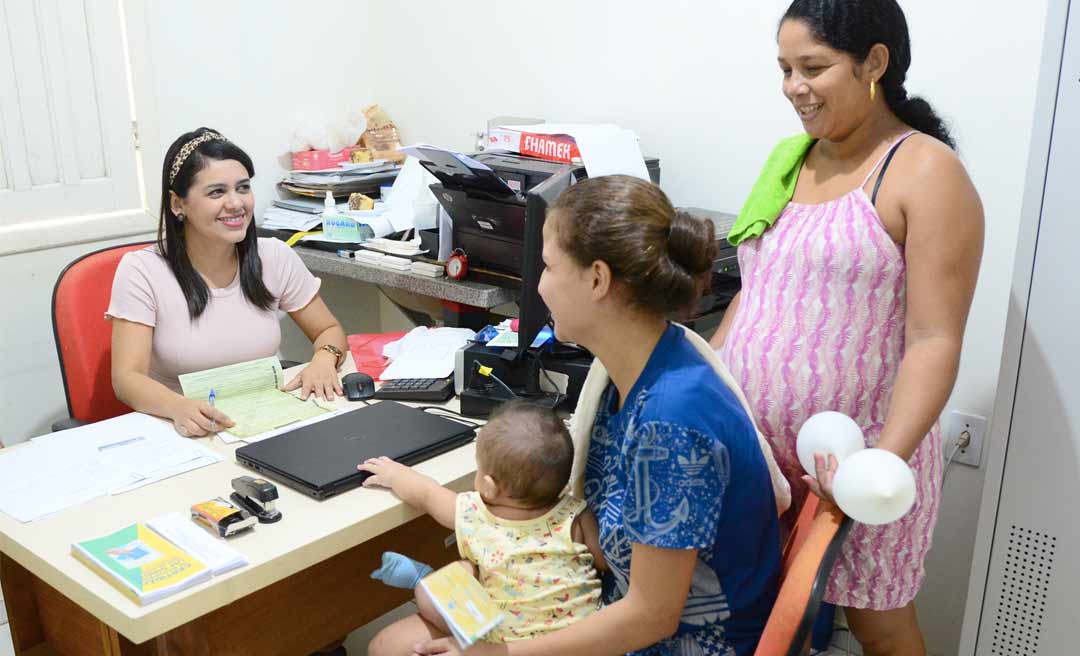 Prefeitura de Rio Branco leva programação da Semana do Bebê ao Belo Jardim