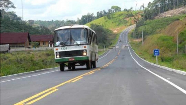 No Acre, BR-364 não terá restrição de cargas entre a Capital e Cruzeiro do Sul