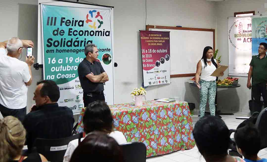 Prefeitura de Rio Branco participa do II Encontro de Mulheres da Economia Solidária