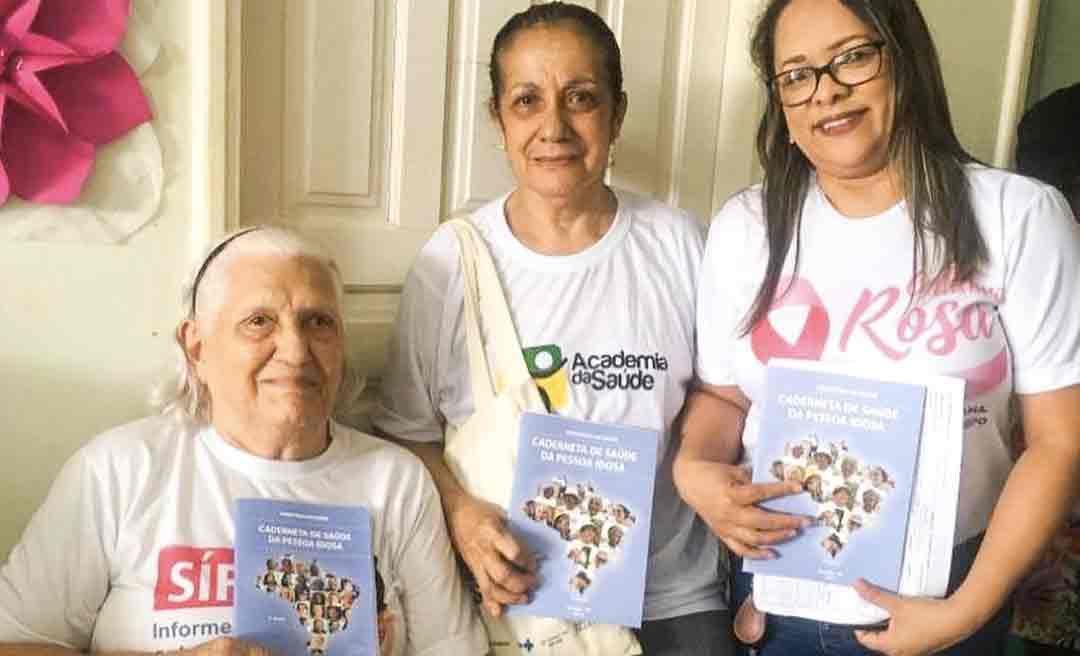 Prefeitura de Rio Branco lança caderneta da pessoa idosa