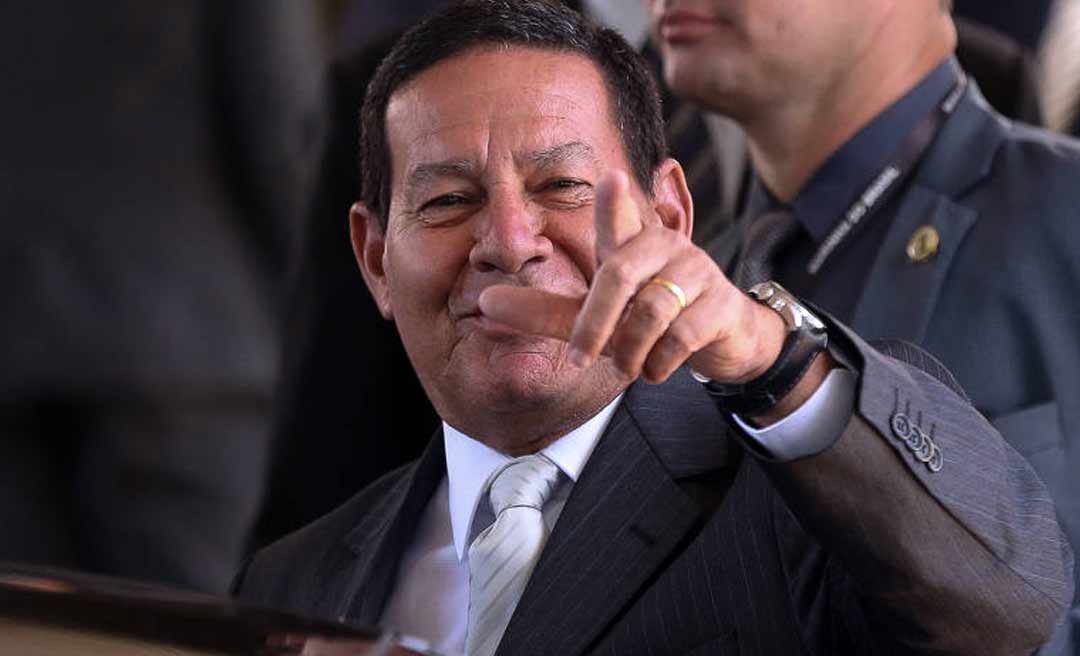 Vice-presidente da República, Hamilton Mourão adia outra vez visita ao Acre