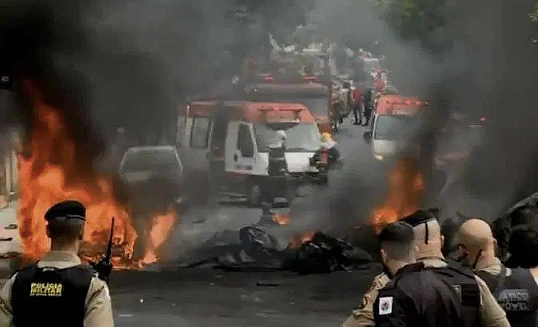 Queda de avião em bairro residencial de Belo Horizonte deixa três mortos