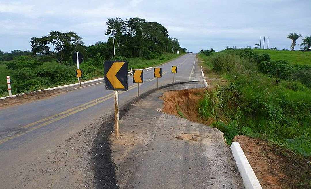 Rodovias do Acre são consideradas “ruim” e “péssima” pela pesquisa CNT  2019