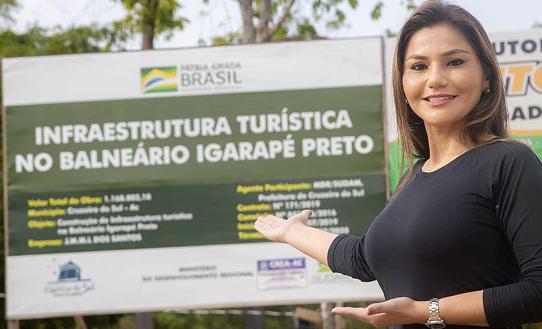 Jéssica Sales libera recurso que garante a revitalização do Igarapé Preto em Cruzeiro do Sul