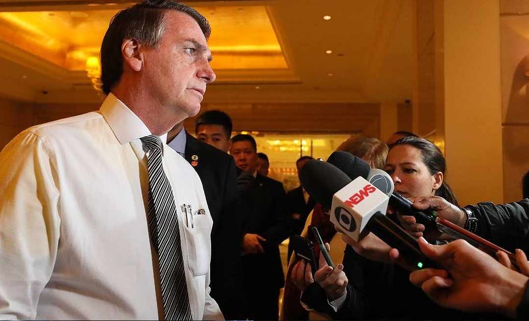 Bolsonaro diz que US$ 10 bilhões de fundo Árabe pode ser usado para fazer a saída para o Oceano Pacífico, partindo do Acre