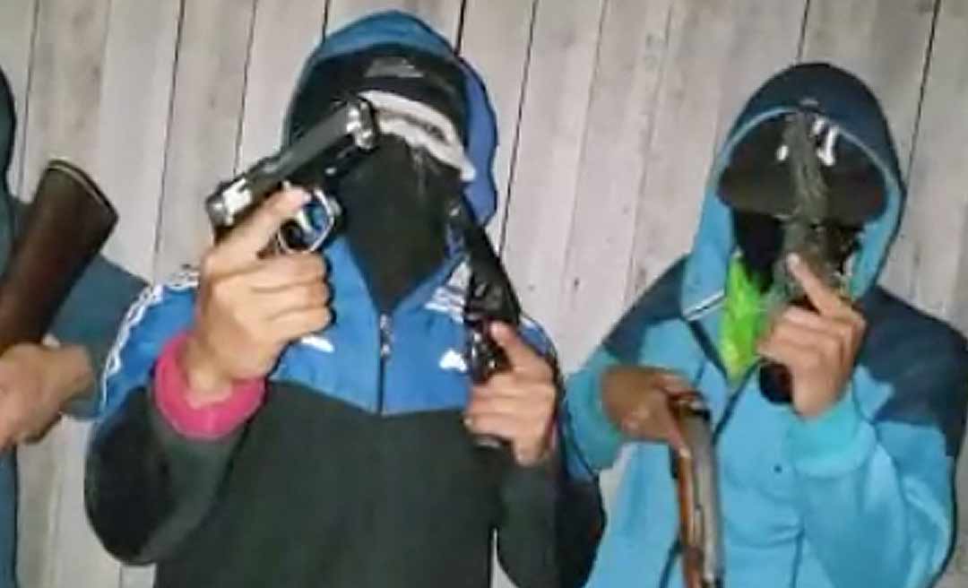 Criminosos armados ameaçam guerra no Calafate; veja o vídeo