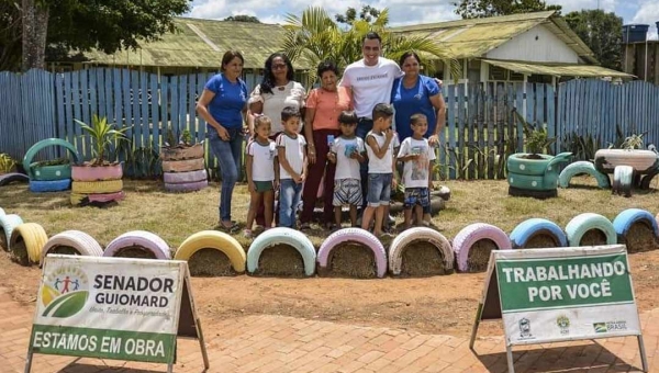 Prefeito André Maia reativa Centro de Saúde com médicos, recupera ramais e garante ações de limpeza em Senador Guiomard