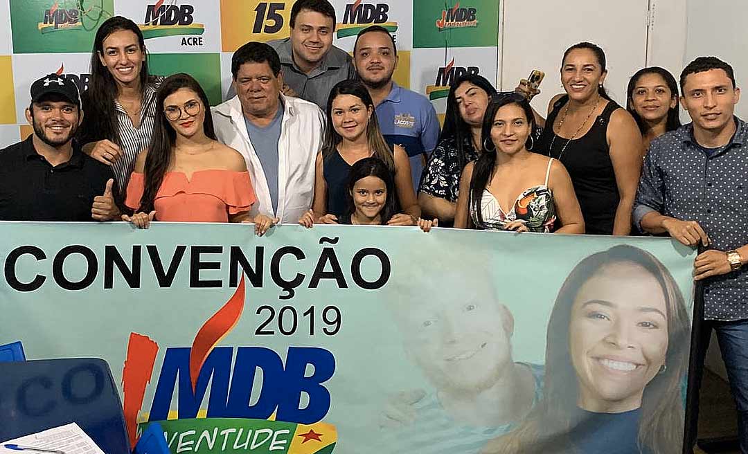 MDB empossa nova Juventude regional e crava: “É hora de oxigenar o partido”