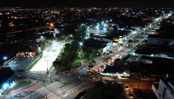 Com aprovação da população, Prefeitura de Rio Branco avança com iluminação de Led na Capital