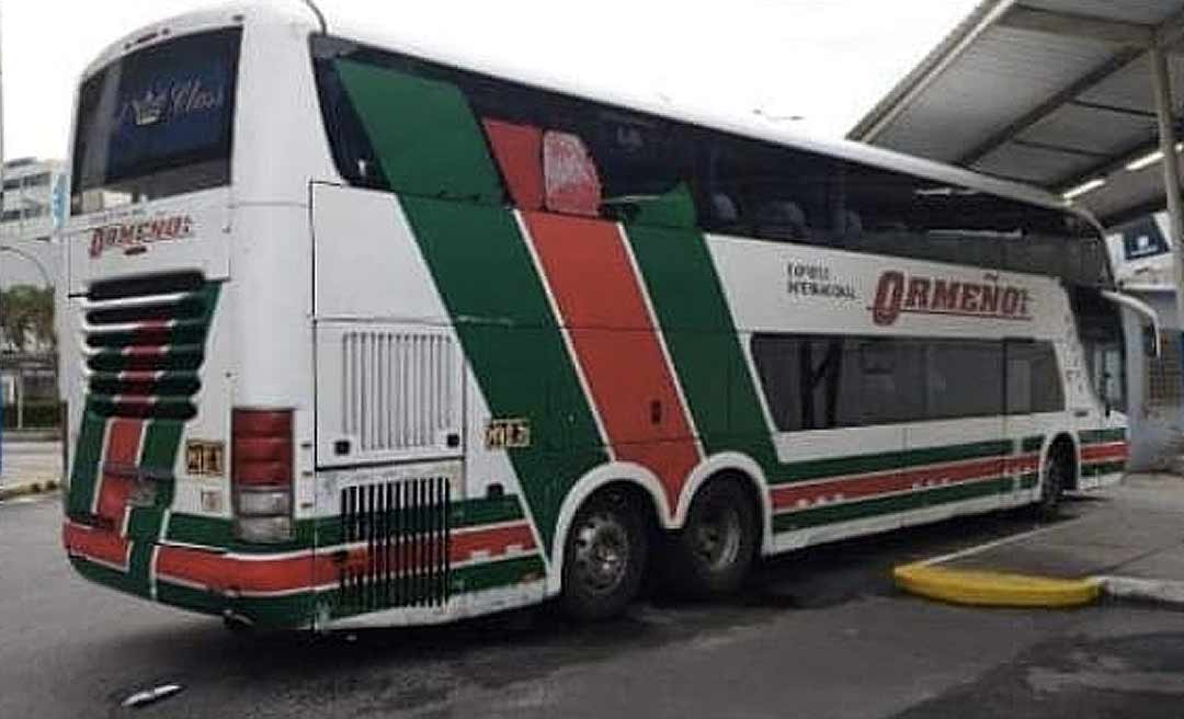 Ônibus Rio-Lima com flamenguistas não aguenta e será trocado em Rondônia