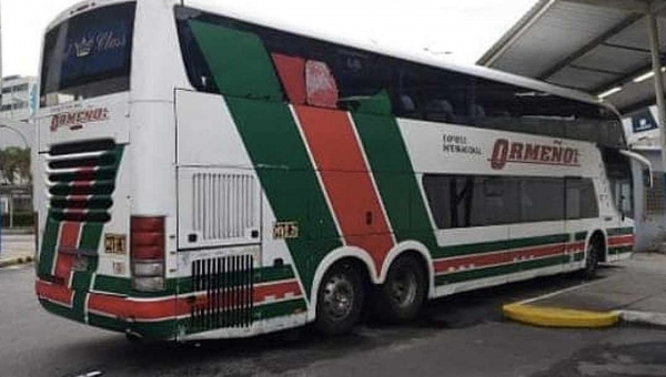 Ônibus Rio-Lima com flamenguistas não aguenta e será trocado em Rondônia