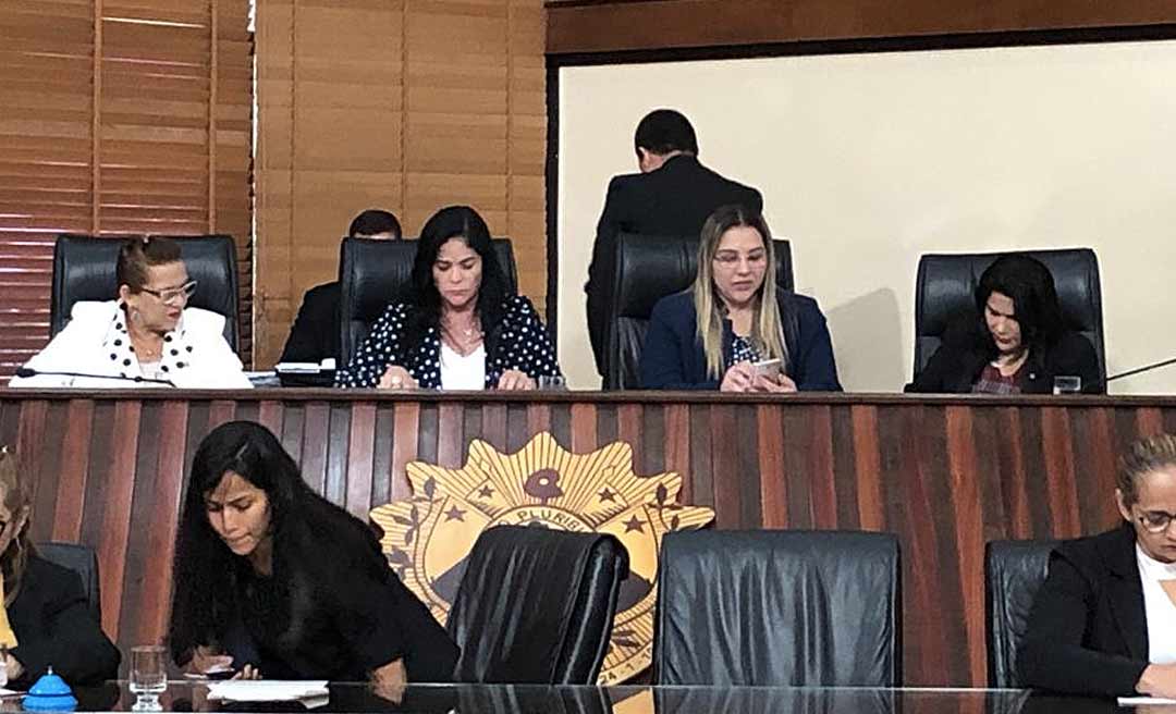 Deputadas mostram força na Aleac presidem a Mesa Diretora nesta quarta-feira