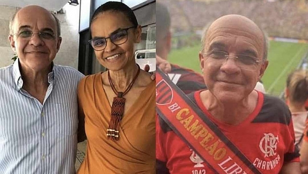 Marina Silva parabeniza Eduardo Bandeira, ex-presidente do Flamengo e seu aliado político, por título da Libertadores