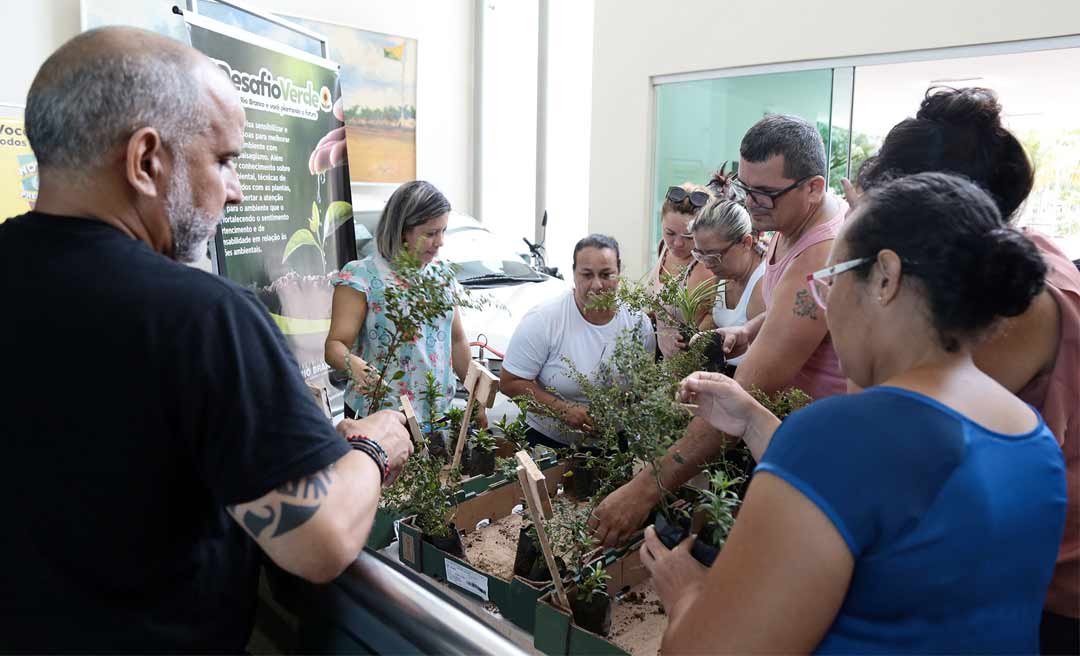 Desafio Verde, lançado pela prefeita Socorro Neri, ganha adesão da população de Rio Branco