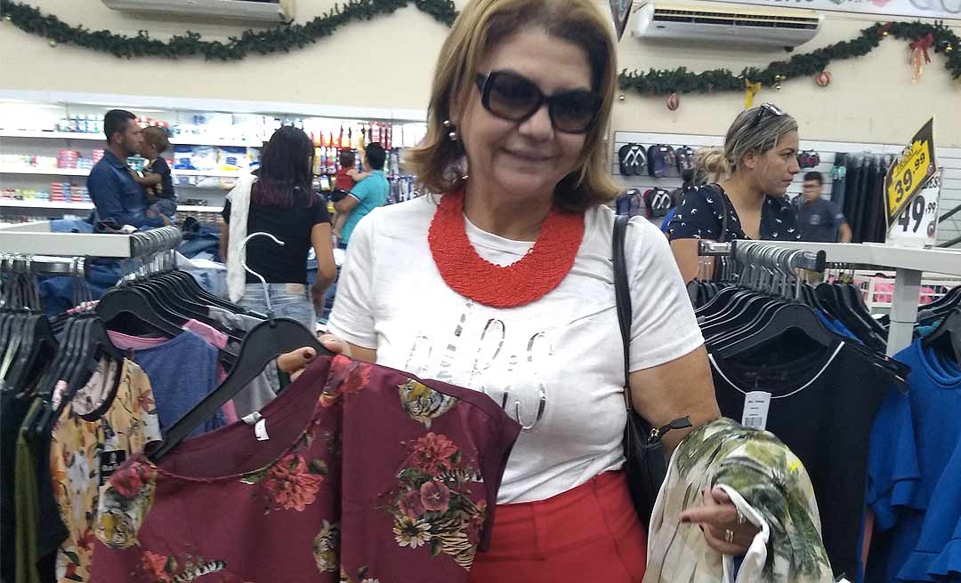 Vereadora Lene Petecão renova guarda-roupa no Black Friday do Formigão