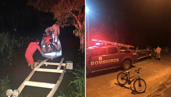 Barco afunda com duas crianças e um adulto no Mocinha Magalhães