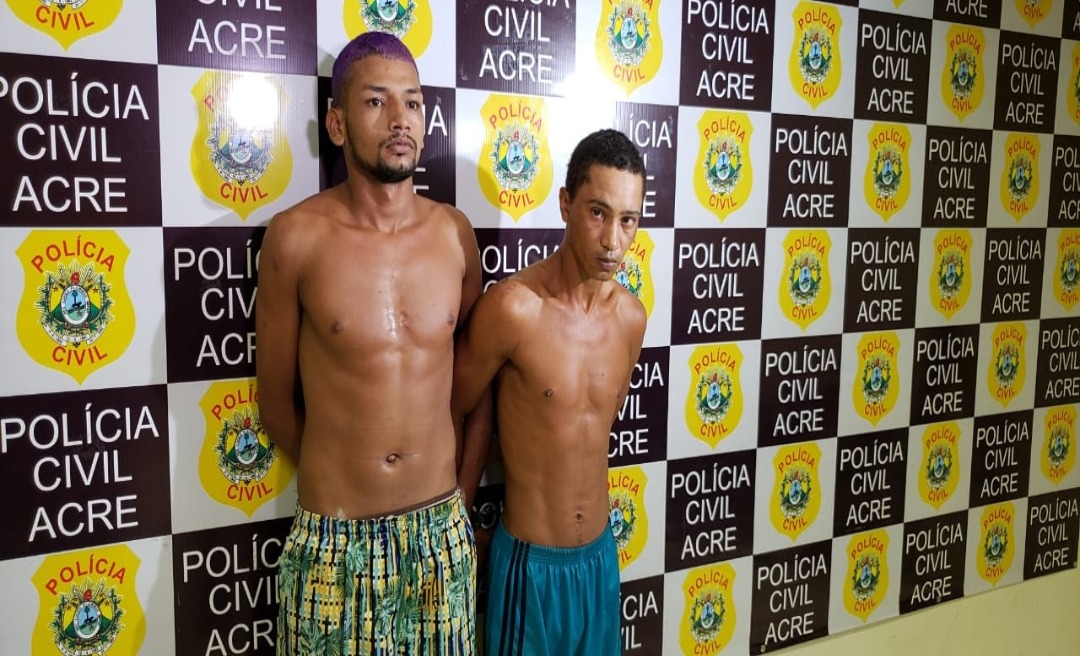 Policiais da DCORE prendem dois suspeitos de assalto contra equipe do SAMU