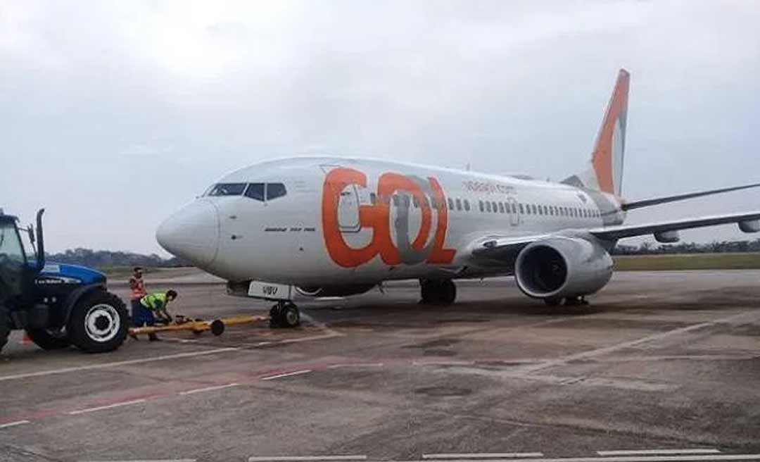 Voo da Gol não decola de Cruzeiro do Sul por causa de problemas na turbina