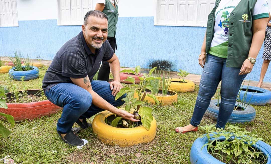 Ilderlei Cordeiro promove projeto de educação ambiental nas escolas municipais