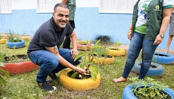 Ilderlei Cordeiro promove projeto de educação ambiental nas escolas municipais