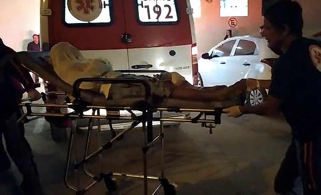 Homem sofre tentativa de homicídio no portão da própria casa em Rio Branco