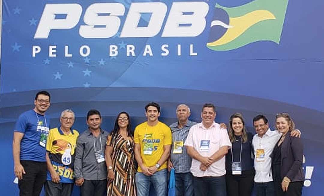 Cúpula do PSDB do Acre participa de congresso do partido em Brasília