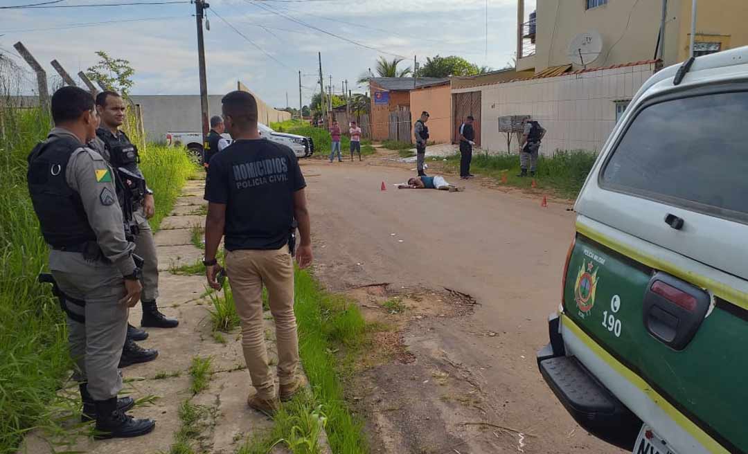 Homem é executado com 8 tiros de pistola no bairro Cabreúva