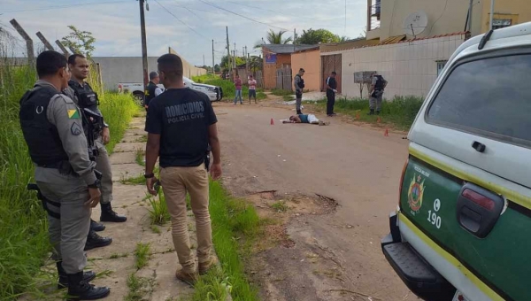 Homem é executado com 8 tiros de pistola no bairro Cabreúva