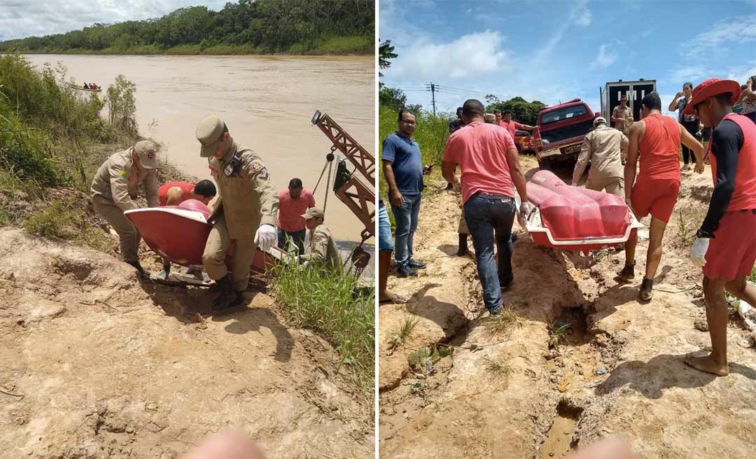 Bombeiros encontram corpo no rio Juruá que seria de agricultor desaparecido, não de professor