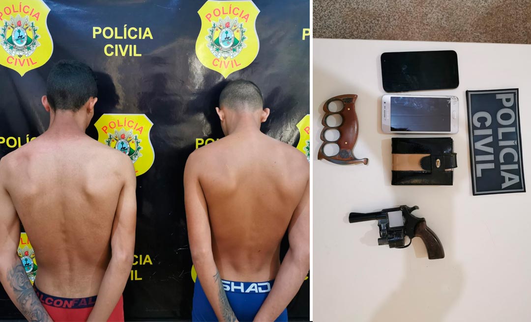 Menores são apreendidos acusados de roubos em série na fronteira