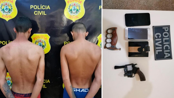 Menores são apreendidos acusados de roubos em série na fronteira