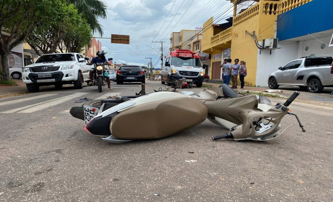 Acidente na Quintino Bocaiúva com a Nações Unidas deixa um em estado gravíssimo