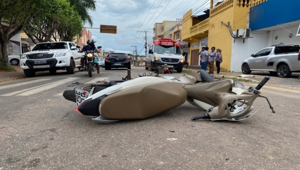 Acidente na Quintino Bocaiúva com a Nações Unidas deixa um em estado gravíssimo