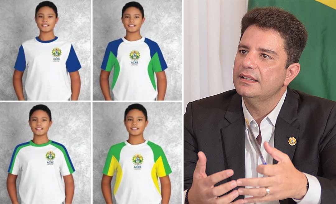 Governo Gladson fornece uniforme escolar gratuito e garante duas refeições a estudantes