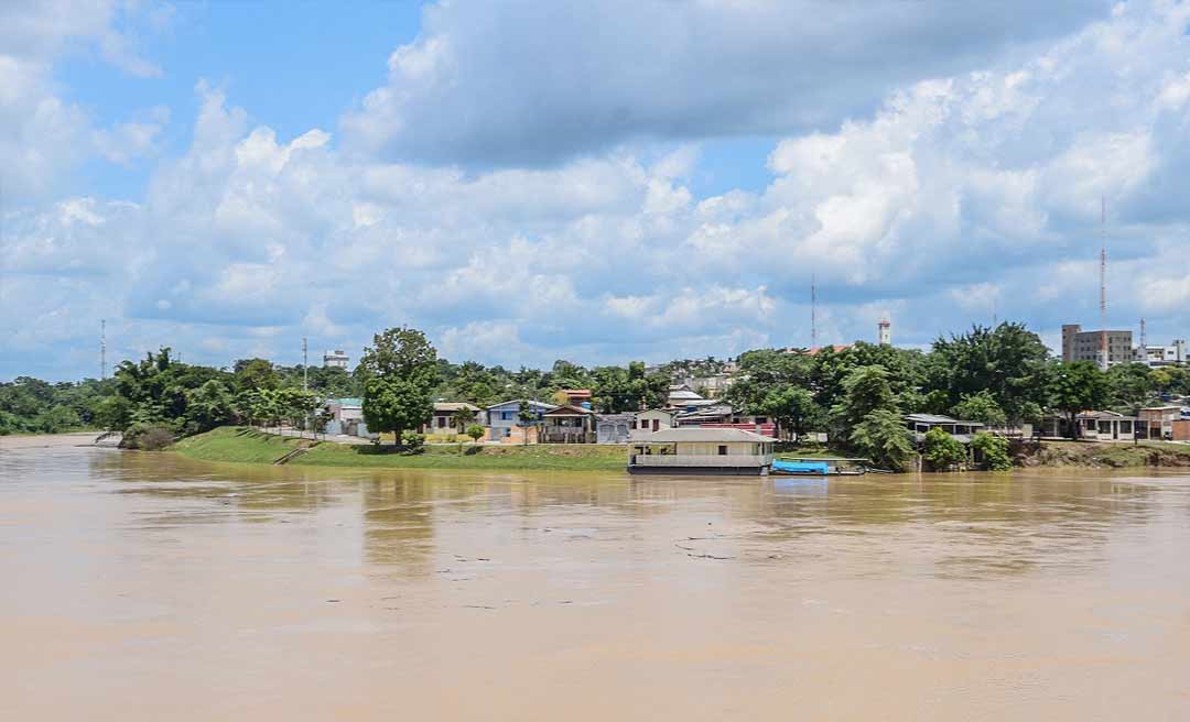 Rio Acre inicia final de semana com vazante na Capital