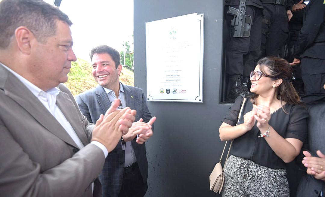 Gladson Cameli inaugura Casa Tática do Bope para o treinamento dos profissionais da segurança