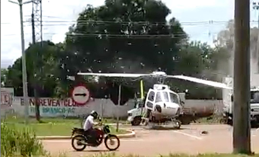 Helicóptero Hárpia 1 tem seguro e conserto não deve demorar