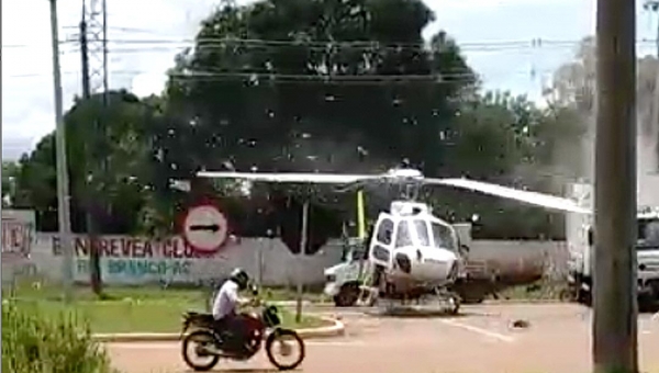 Helicóptero Hárpia 1 tem seguro e conserto não deve demorar