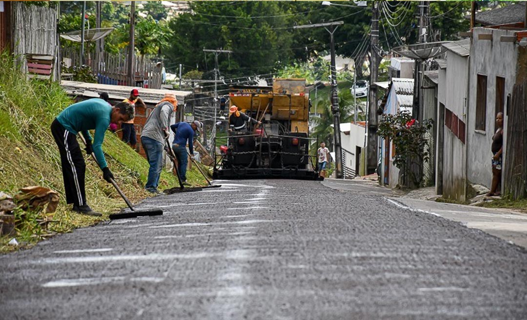 Comerciantes destacam importância das obras de infraestrutura da Prefeitura