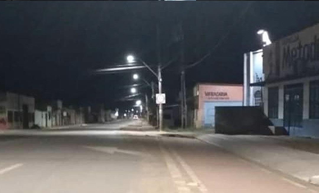 Vivendo sob o medo, Rio Branco tem noite de cidade fantasma