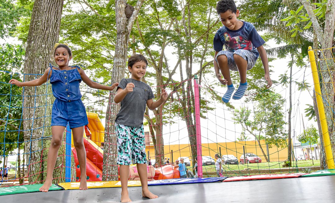 Prefeitura oferece programação variada durante período de férias nos parques