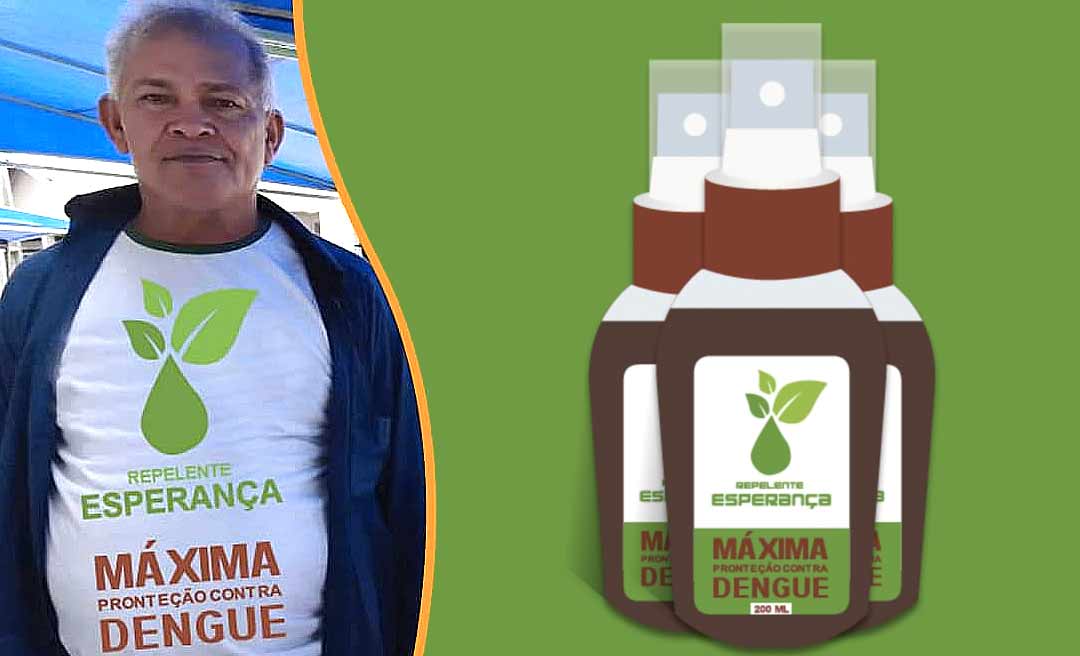 Tarauacaense cria repelente à base de ervas medicinais para combater a dengue