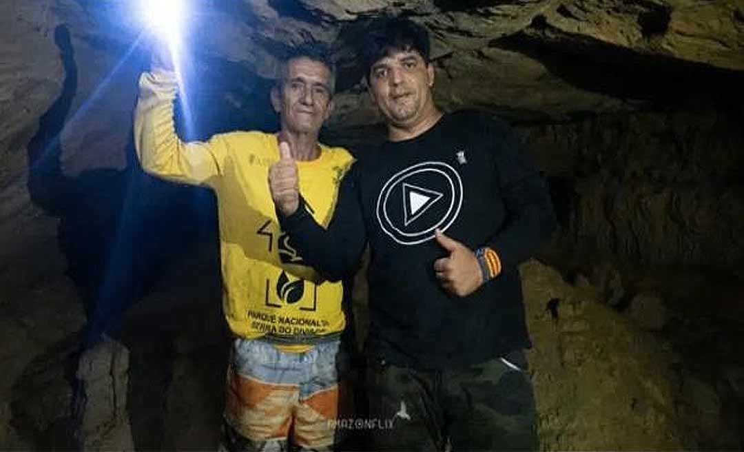 Morador descobre caverna no Parque Nacional da Serra do Divisor no Vale do Juruá