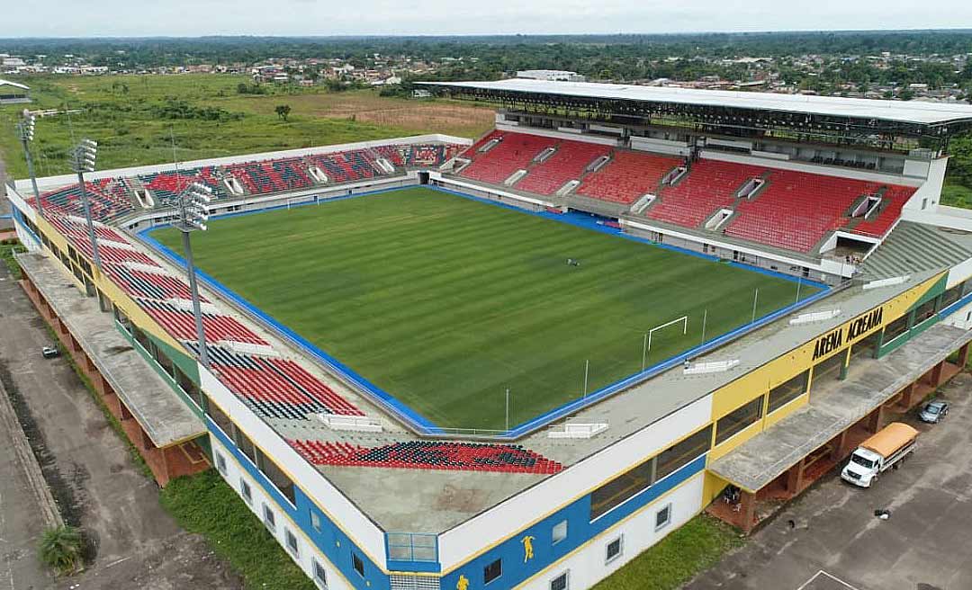 Arena Acreana passa por revitalização e será sede da Copa do Brasil