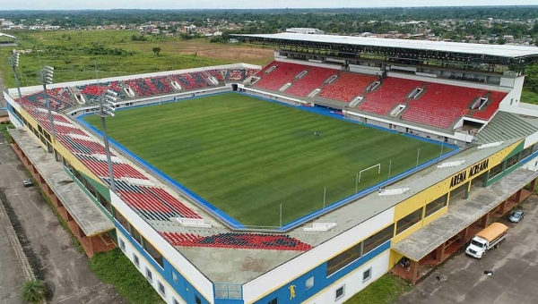 Arena Acreana passa por revitalização e será sede da Copa do Brasil